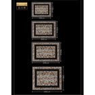 ヒョウ柄ラグ 140×200cm ベルギー製ウィルトン織り