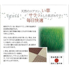 い草ラグ ウレタンなし 140×200cm 純国産ブロック柄