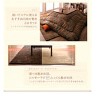 こたつ布団 こたつ用掛布団単品 正方形 75×75cm 天板対応