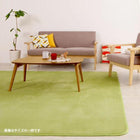 はっ水ラグ 厚さ18mm 185×185cm 厚みが選べる