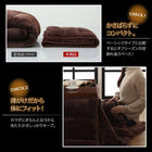 こたつ 3点セット テーブル+掛 敷布団 正方形 75×75 こたつ 省スペース