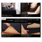 こたつ用フロアコーナーソファ L字 マット部分サイズ 142×142cm 厚さ40mm