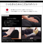 こたつ用フロアコーナーソファ L字 マット部分サイズ 142×142cm 厚さ40mm