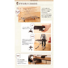 リフティングテーブル テーブル おしゃれ W90 折りたたみ