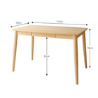 ダイニング 4点セット テーブル + チェア2脚 + ベンチ1脚 W115 ファミリー向け タモ材 ハイバックチェア