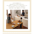 伸縮式 ダイニング 5点セット テーブル + チェア4脚 W140-240 ハイバックチェア オーク材 ダイニング