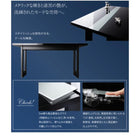 ダイニング 5点セット テーブル + チェア4脚 W150 シンプルモダン ハイバックチェア ダイニング