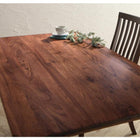 ダイニングテーブル W150 天然木 ウォールナット無垢材 ハイバックチェア