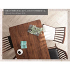 ダイニングテーブル W150 天然木 ウォールナット無垢材 ハイバックチェア