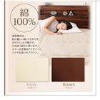 スタンダードボンネルコイル ワイドK200 布団が使えるローベッド