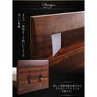 すのこベッド ベッドフレームのみ クイーン(Q×1)