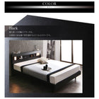 ベッド セミダブル すのこベッド ボンネルコイルマットレスレギュラー付き ベット