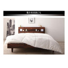 すのこベッド シングル ライト ポケットコイルマットレスレギュラー付き