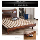 セミダブル すのこベッド ポケットコイルマットレスレギュラー付き ベット