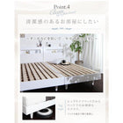 すのこベッド ベッドフレームのみ ダブル