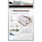 ワイド フランスベッド マルチラススーパースプリングマットレス付き フルレイアウト ワイドK240(S+D) フレーム幅240 ファミリーベッド