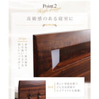 ベッド すのこ クイーン ボンネルコイルマットレスレギュラー付き クイーン(SS×2)