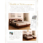 ベッド すのこ クイーン ポケットコイルマットレスレギュラー付き クイーン(Q×1)