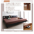 すのこベッド 専用別売品(脚) WK200〜280用 脚15cm ライト付き