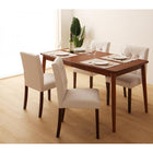 ダイニング 5点セット(テーブル+チェア4) W150 さっと拭ける PVC