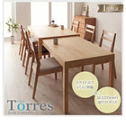 伸縮テーブル ダイニング 4点セット テーブル+チェア2脚+ベンチ1脚 W135-235 最大235cm スライド伸縮