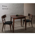 ダイニング 3点セット テーブル + チェア2脚 W75 モダン おしゃれ ダイニング