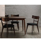 ダイニング 4点セット テーブル + チェア2脚 + ベンチ1脚 W150 モダン おしゃれ ダイニング