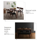 ダイニング 5点セット テーブル + チェア4脚 W115 モダン おしゃれ ダイニング