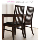 ダイニングテーブル ナチュラル W115 新婚カップル向け ハイバックチェア