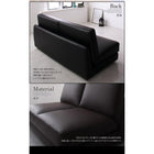 ソファベッド ふたり寝られるモダンデザイン 幅180cm