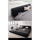 ソファベッド ふたり寝られるモダンデザイン 幅180cm