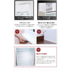 コレクションラック LED付き ワイド 本体 両開きタイプ 高さ180 奥行39