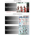 コレクションラック LED付き ワイド 上置き 高さ61-94 奥行29