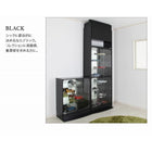 コレクションラック LED付き ワイド 専用別売品 ガラス棚3枚セット 奥行29cm用
