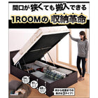 跳ね上げベッド 薄型プレミアムボンネルコイル 縦開き シングル 深さレギュラー