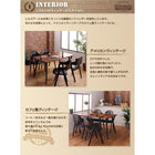 ダイニングチェア 2組 ヴィンテージスタイル