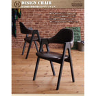 ダイニングチェア 2組 ヴィンテージスタイル