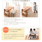 ダイニングテーブル 単品 W120-180 3段階 伸長式 エクステンション テーブル カバーリング