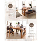 ダイニングテーブル 単品 W120-180 3段階 伸長式 エクステンション テーブル カバーリング