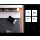 ローベッド ライト・コンセント スタンダードポケットコイル ダブル