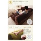 ビーズフロアコーナーソファ 3点セット 1人掛け+2人掛け+コーナー