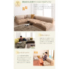 ビーズフロアコーナーソファ 1人掛け