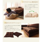 ビーズフロアコーナーソファ 1人掛け