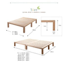 総桐すのこベッド シングル