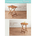 ガーデンファニチャー 3点セット テーブル + チェア2脚 ラウンドテーブル W60 アカシア 天然木