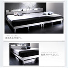 すのこベッド 棚 コンセント プレミアムボンネルコイル セミダブル