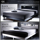 すのこベッド 棚 コンセント プレミアムボンネルコイル ダブル