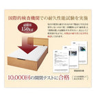 ベッド 収納 跳ね上げ セミダブル 薄型スタンダードボンネルコイル横開き 深さ レギュラー 組立設置付