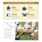 ガーデンファニチャー4人 4点セット テーブル+チェア2脚+ベンチ1脚 ベンチ2Pタイプ W120 アカシア天然木