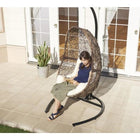 ハンギングチェア ゆりかご 椅子ハンモック たまご型 パーソナルチェアー ソファ スタンド アジアン おすすめ 人気